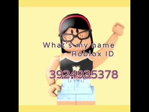 Roblox What S My Name Id Youtube - roblox id code for whats my name