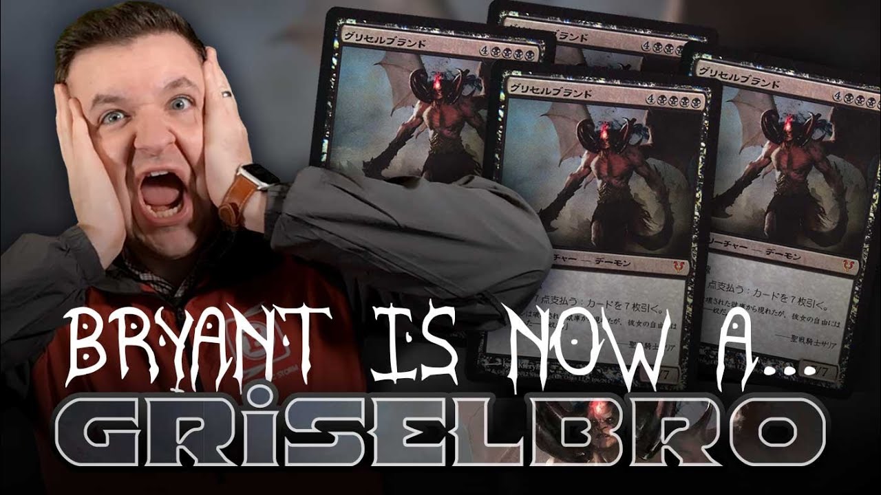 Bryant became a Griselbrand bro! Magic: the Gathering Japanese foil Avacyn Restored 