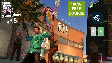 Unity3d GTA Vice City 2 Mobile Game Development Course 2024 | Unity Jumping Tutorial