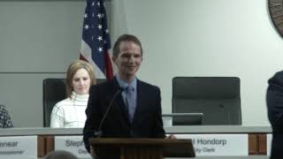 Grand Rapids City Commission Oath of Office Ceremony