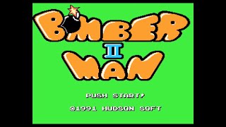 【FC】ボンバーマンⅡ【ファミコン/FAMILYCOMPUTER/NES/BOMBER MAN 2/(4:3)720p/60fps/レトロフリーク/実況なし】