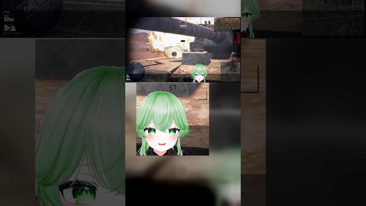 こんなとこに戦車おったらさすがにバレるやんな? #warthunder #hamamatcha #ボイチェン #vtuber