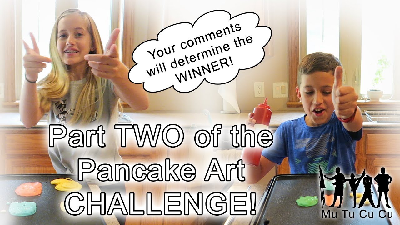 mutucucu Pancake Art Pac Man