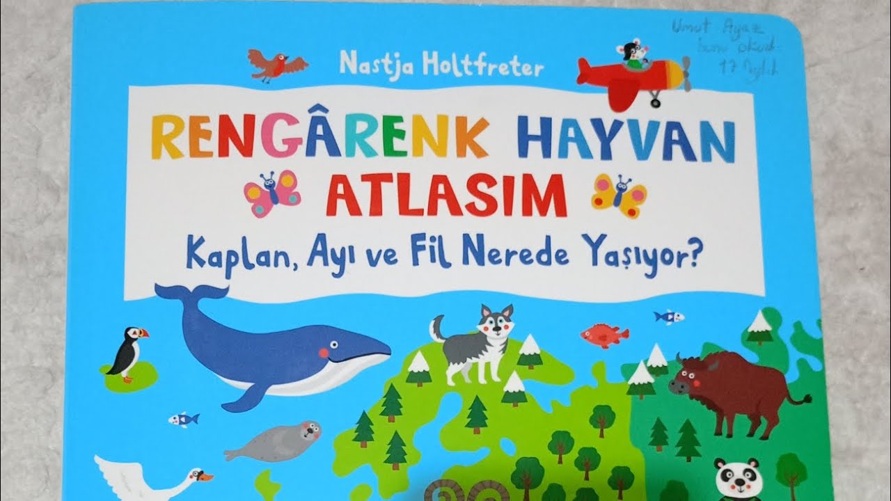 Rengarenk Hayvan Atlasım - Sesli Kitap