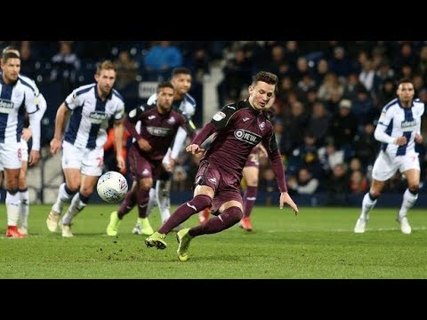 football score WORST PENALTY EVER! | Bersant Celina penalty miss for Swansea against West Bromwich Albion