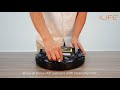 How to clean the cliff sensors | ILIFE A6 Robot Vacuum Cleaner