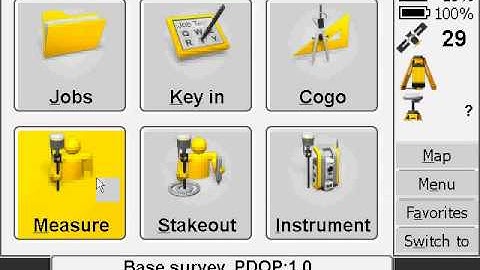 Trimble Access: How to Start Base