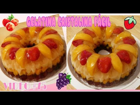 Vídeo: Pastís De Fruita Gelatina