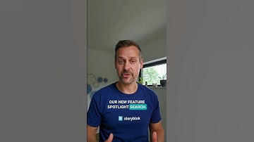 How does Spotlight Search work in Storyblok app?  #spotlightsearch