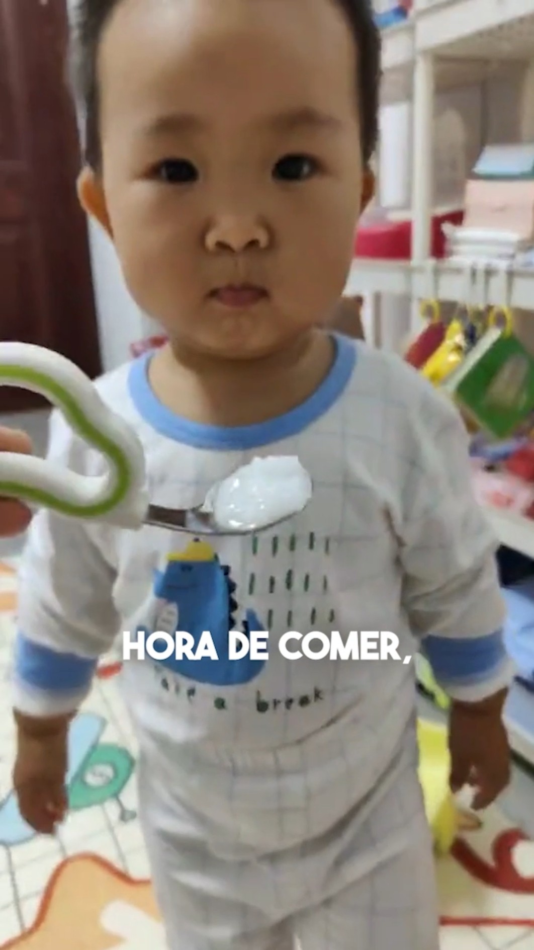 ¡Lo que hizo antes de comer te sorprenderá! ??