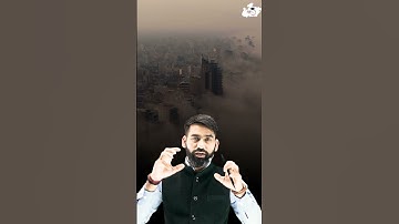 🔥Delhi Pollution Truth: Man-Made or Geographic Effect? 😱 #delhi #pollution #manmade #natural #short