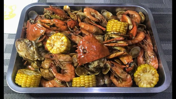 Mixed Seafood Boil in Butter, Garlic, and Oyster Sauce