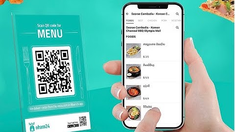 New: QR Code menus for restaurants in Cambodia