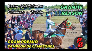 Granite Reason Gp Campeon De Campeones Jockey Club Valentine - Sarmiento Cordoba 14-01-2024