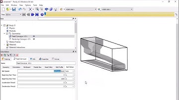 Ansys Rocky - Defining and using input variables