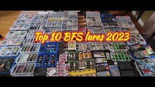 Top 10 Bfs lures I used all of 2023