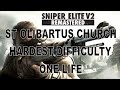 St Olibartus Church - One Life Walkthrough - Hardest Difficulty - Sniper Elite V2 Remastered
