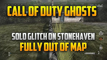 *New* Call Of Duty Ghosts Glitch: Solo Out Of Map Glitch on Stonehaven (2014)