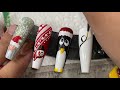 How to | Winter nail designs tutorial in depth | last minute Christmas nails tutorial 2020 | Cute