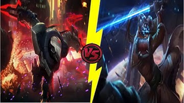 [League of Legends] Master Yi vs Zed - Plays were made.