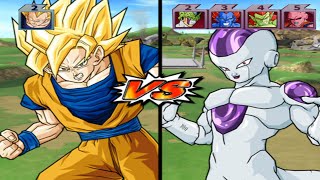 DBZ Budokai Tenkaichi 3 [HD] :  SSJ Goku & Vegeta VS Villians