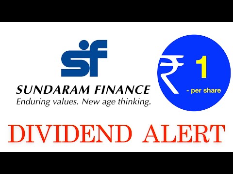 Sundaram Finance Holdings Dividend 2022 Alert #shorts