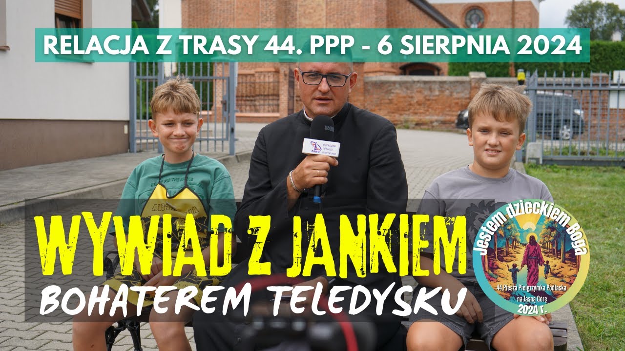 WYWIAD Z JANKIEM - bohaterem teledysku do hymnu 44. PPP - Zwoleń, 6 sierpnia 2024 r.