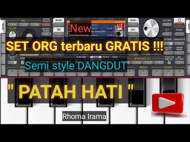 SET ORG dangdut terbaru Gratiss!! semi style dangdut PATAH HATI Rhoma irama [full HD] class=