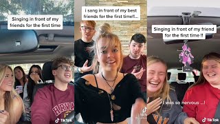 Singing in front of my friends for the first time (SHOCKED) || TikTok Compilation #09 screenshot 4