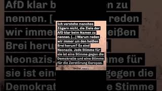 AfD ist eine rechtsextreme Partei! #noafd #zitateaufdeutsch #deutschepolitik #gegenrechts #afdverbot