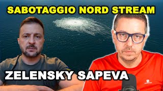 Gli Stati Uniti SCARICANO ZELENSKY | Sapeva del sabotaggio al Nord Stream