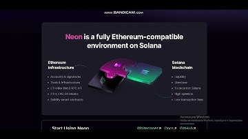 Neon Labs проект который позволит совместить Solana с Ethereum