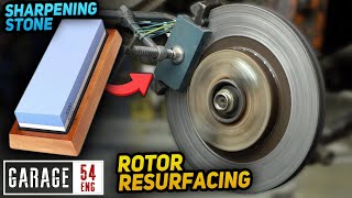 We try TikTok brake disc resurfacing method