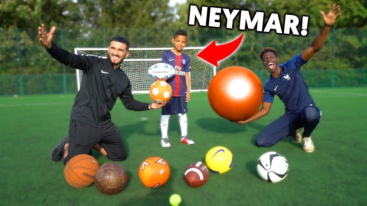 ALL SPORTS MULTI-BALL CHALLENGE vs NEYMAR JR!!