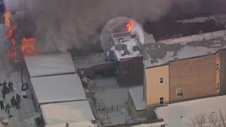 Seven Chicago firefighters injured in massive Bridgeport house fire