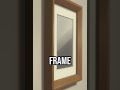 Frames hug walls! #FunFact #HomeMysteries #ArtLovers