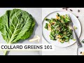 COLLARD GREENS 101 + RECIPE | how to cook collard greens