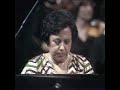 Recap: Alicia de Larrocha performs Mozart's Piano Concerto no. 25, I. Allegro maestoso