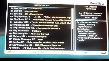 Atevio 7500 AAF Enigma2 HD Skin Zapping Test