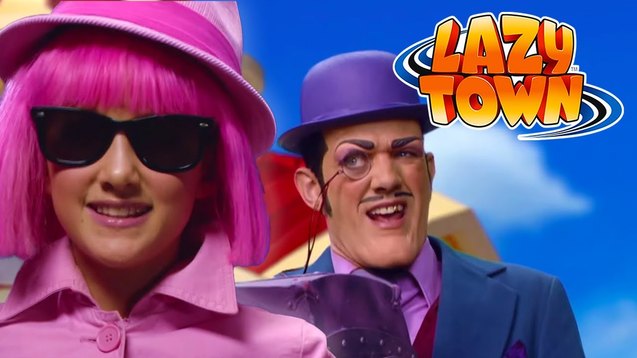 Detective Stephanie und Inspektor Robbie | Lazy Town Deutsch | Ganze Folgen Kindersendungen