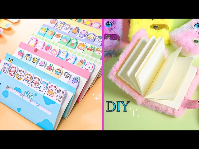 DIY cute stationery ideas ✨ easy to make ✨ school craft ✨ How to make  stationery 