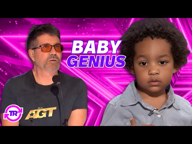 LEAKED! 2-Year-Old GENIUS Schools the Judges on AGT 2024! class=