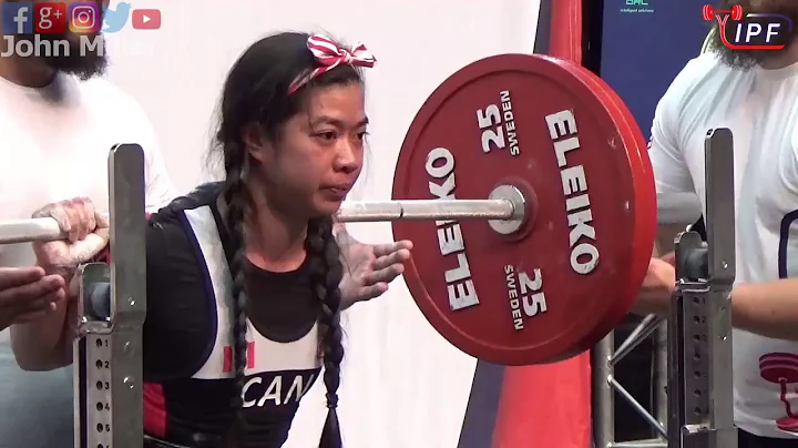 Teresa Yeung - 5th Place 437.5kg Total - 57kg Clas...