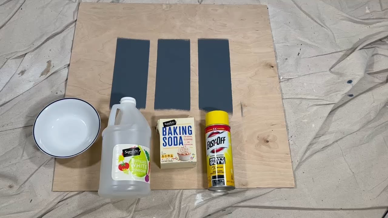 Testing Home Remedies to Remove Paint From Wood: Vinegar vs Baking Soda