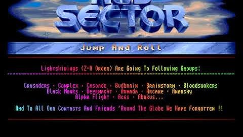 TRSI   Jump and Roll mp4 HYPERSPIN AMIGA INTRO CRACKTRO DEMO COMMODORE NOT MINE VIDEOS