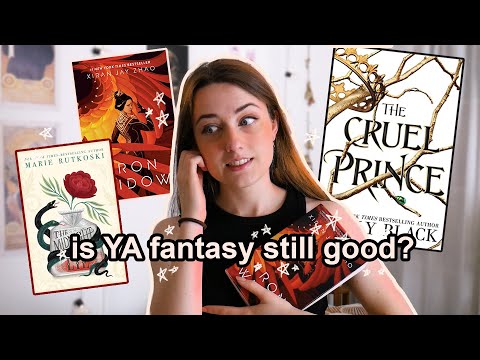 reading popular young adult fantasy books to see if the genre is still good ?✨