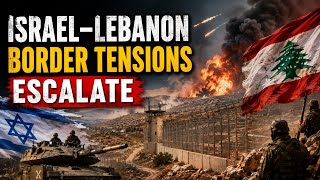 Israel–Lebanon Border Tensions Escalate | Breaking News | Lebanon War Latest Update | News Info