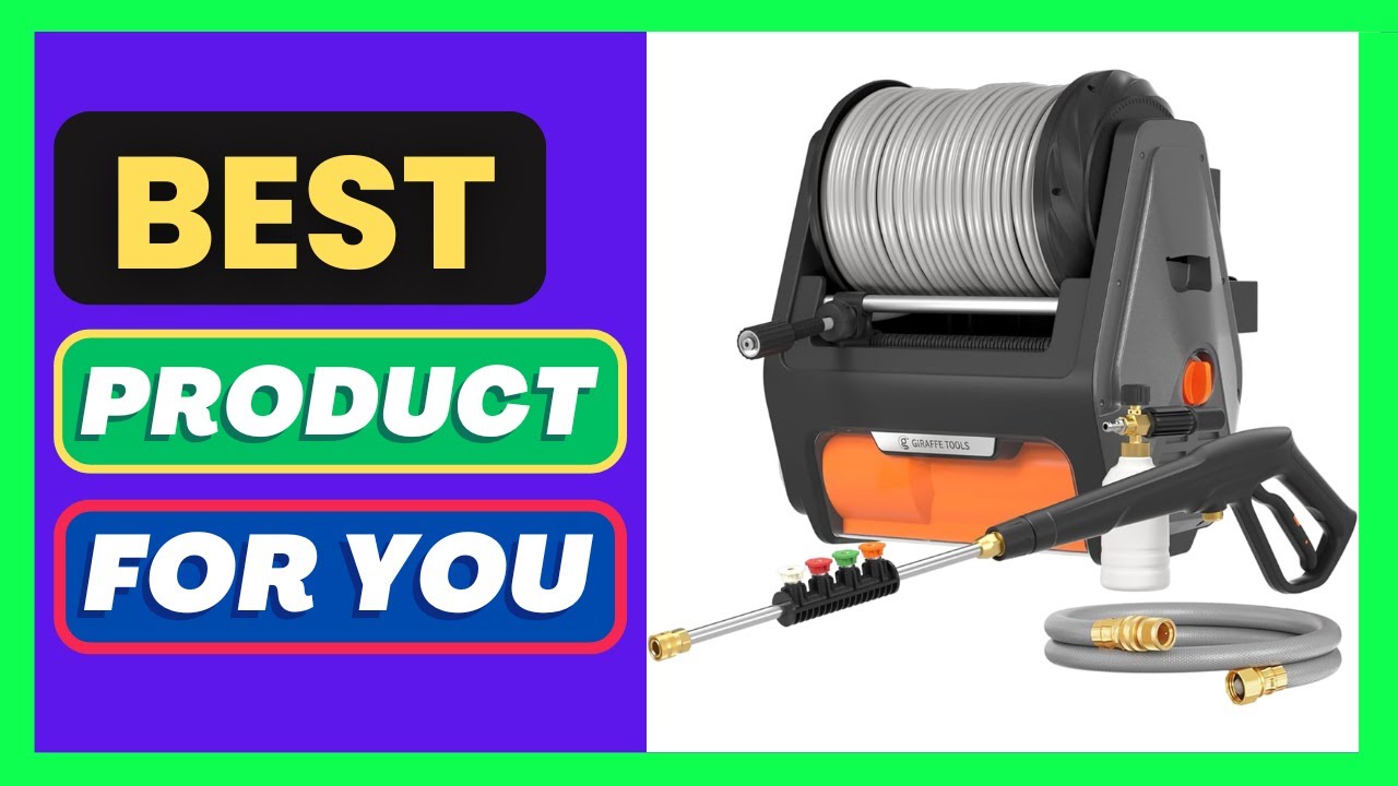 Giraffe Tools Grandfalls Pressure Washer, Max 2900 PSI, 2.2 GPM