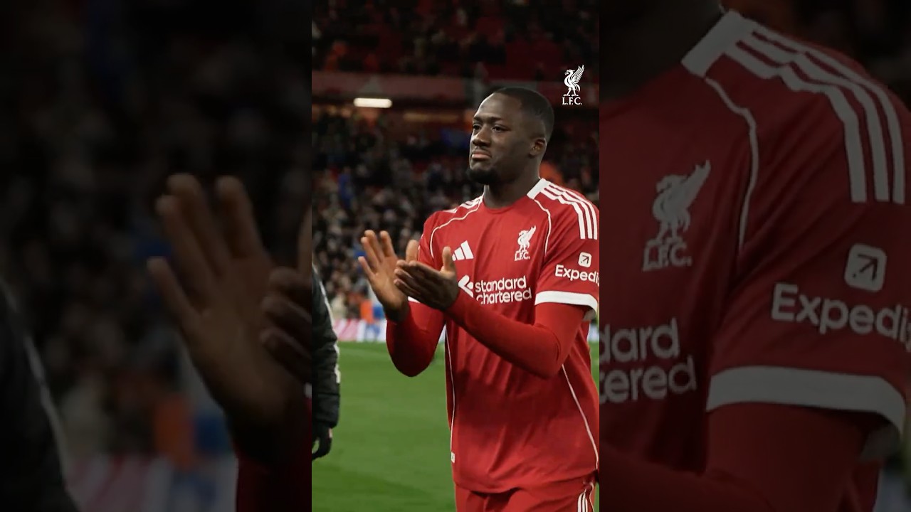 Full-time feeling at Anfield 😃