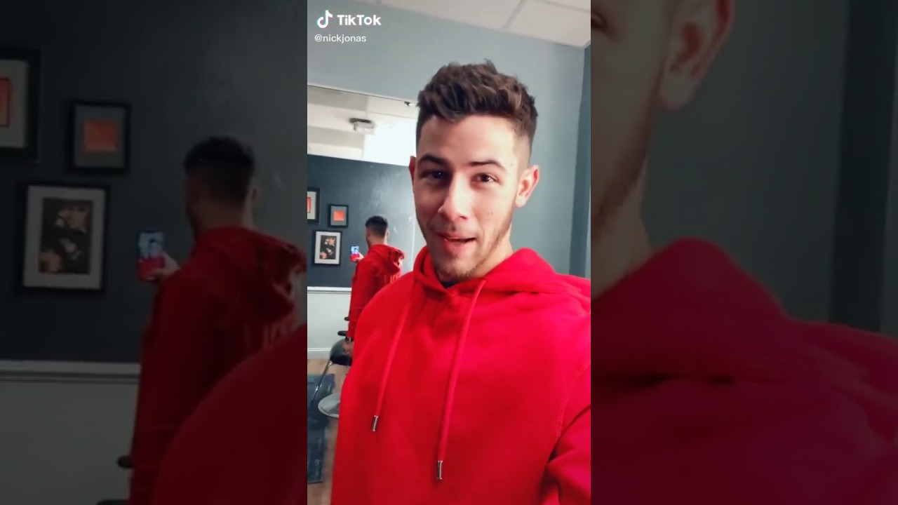 Nick Jonas tik tok red dress video song 2020 YouTube